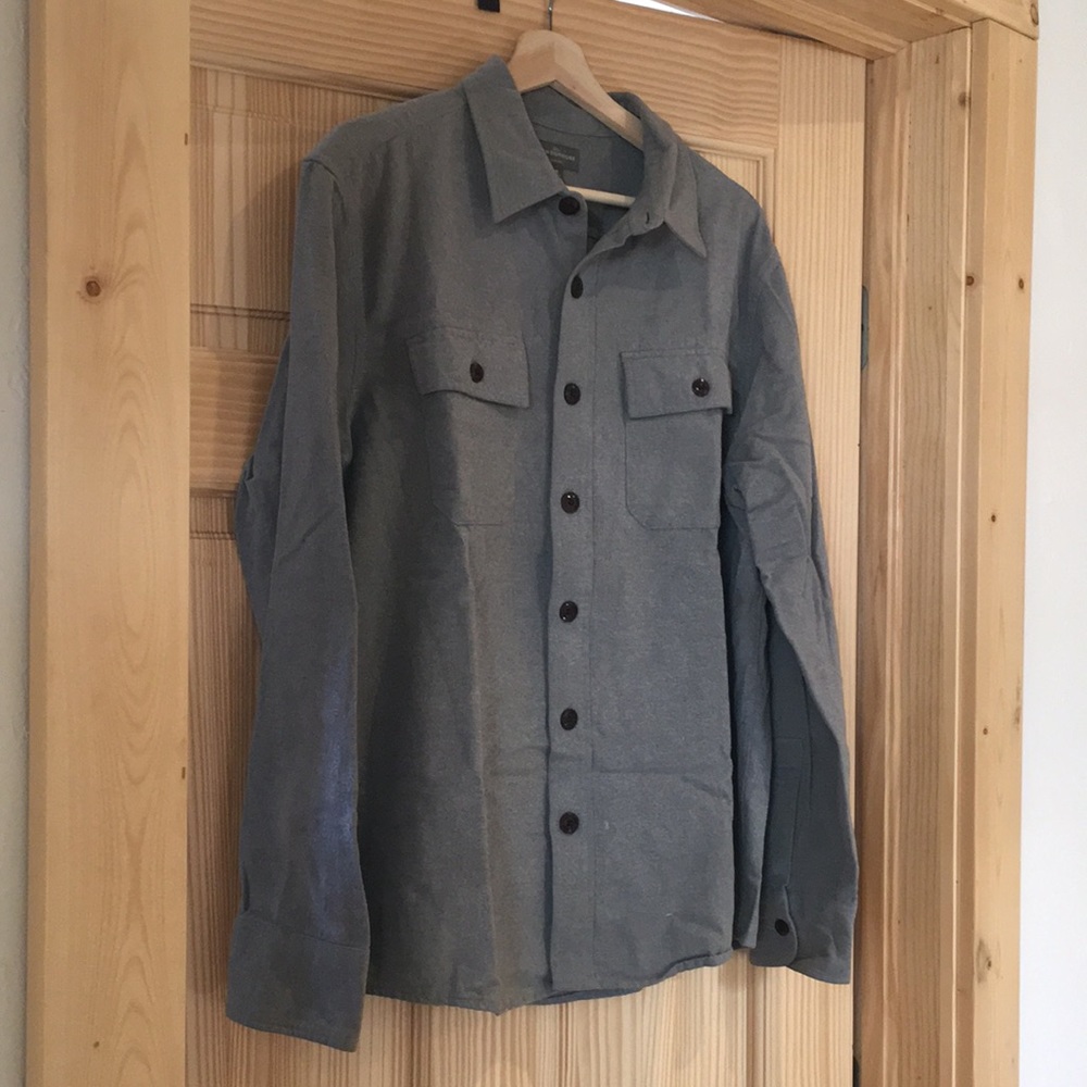 Men’s large LL Bean flannel button down shirt